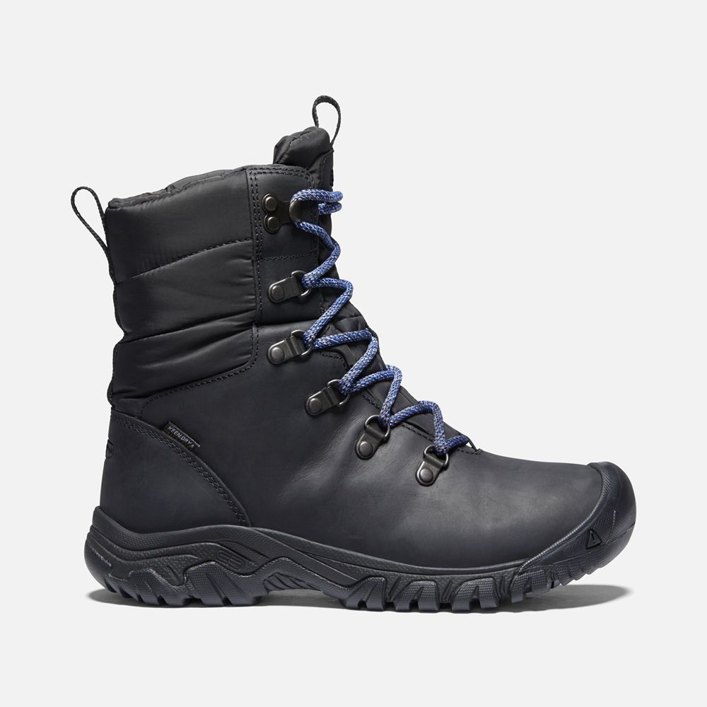 Keen Outdoor Bot Kadın Siyah - Greta Waterproof - Türkiye GNYR18206